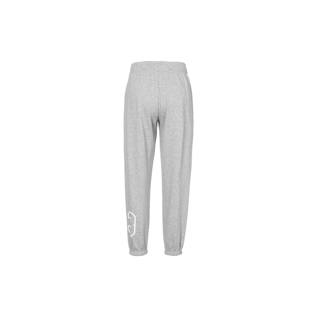 Jordan Mid-Rise Knit Sweatpants With Cuff Women Bottoms Gray DZ3385-063