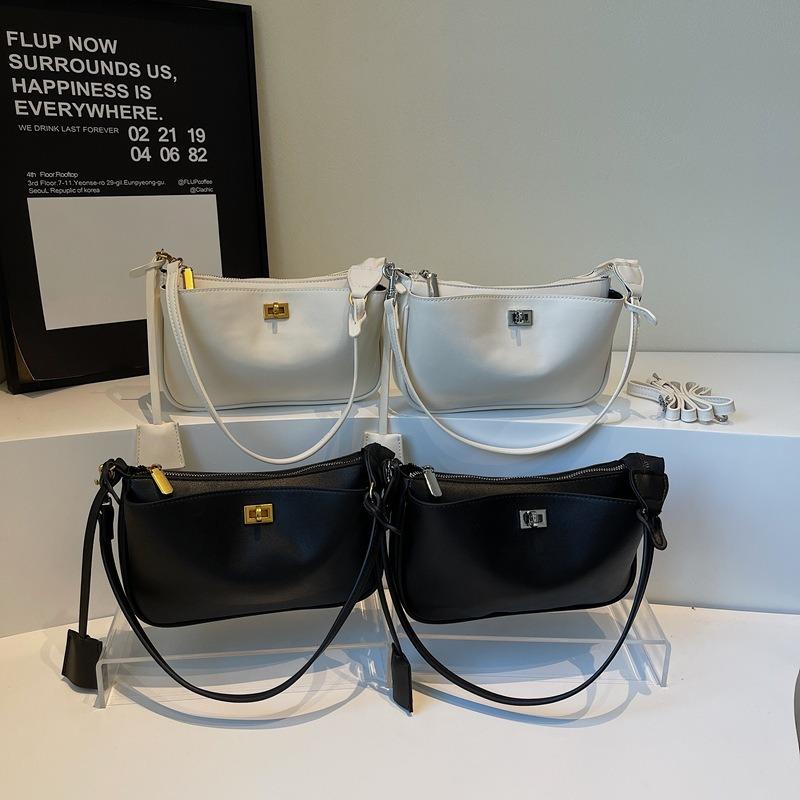 Popular fashion high-end commuter style women's casual armpit bag versatile light luxury textured shoulder bag