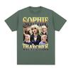 Actor Sophie Thatcher 90s Vintage T Shirt Unisex Womens Harajuku Y2k Gothic Short Sleeve T Shirts Comfort Cotton Oversized Tshirt