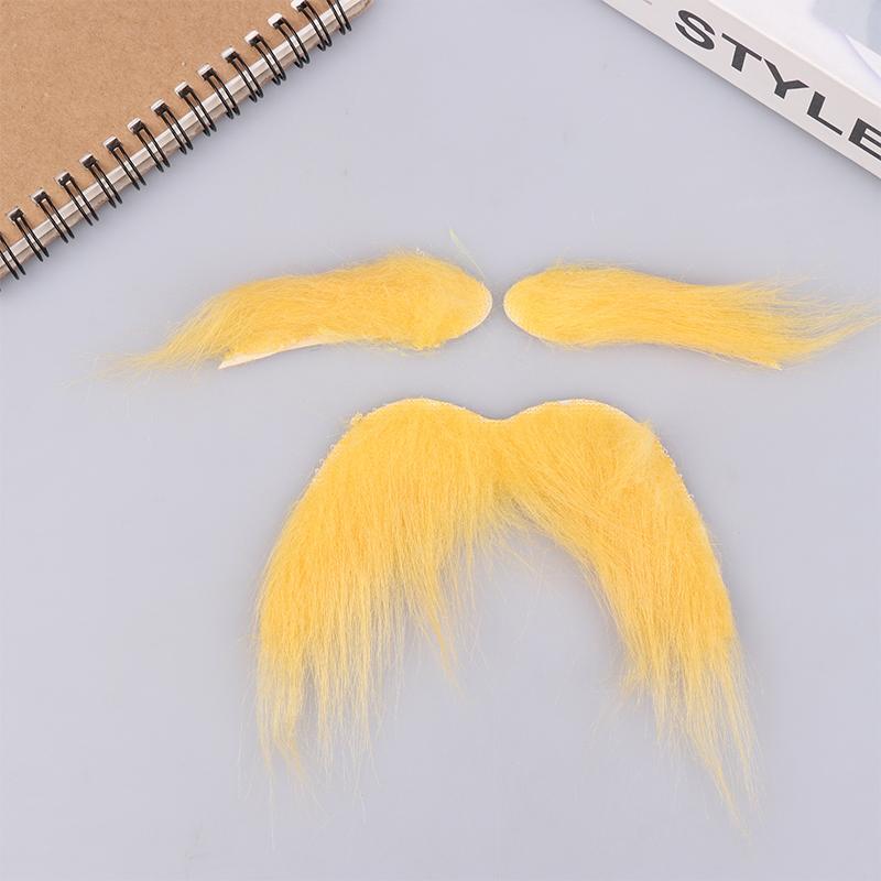 

Mustache And Eyebrows Set Self Adhesive Beard Moustache Cosplay Costume Accessories For Kid Adult