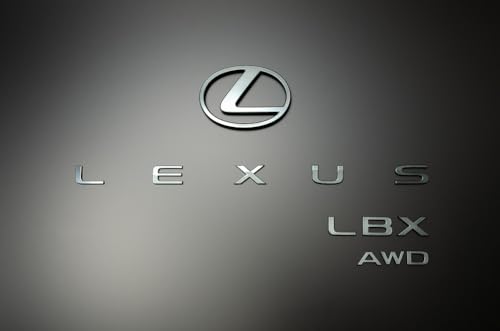 [Grazio&Co.] AWD logo BK onyx for Lexus LBX AWD cars