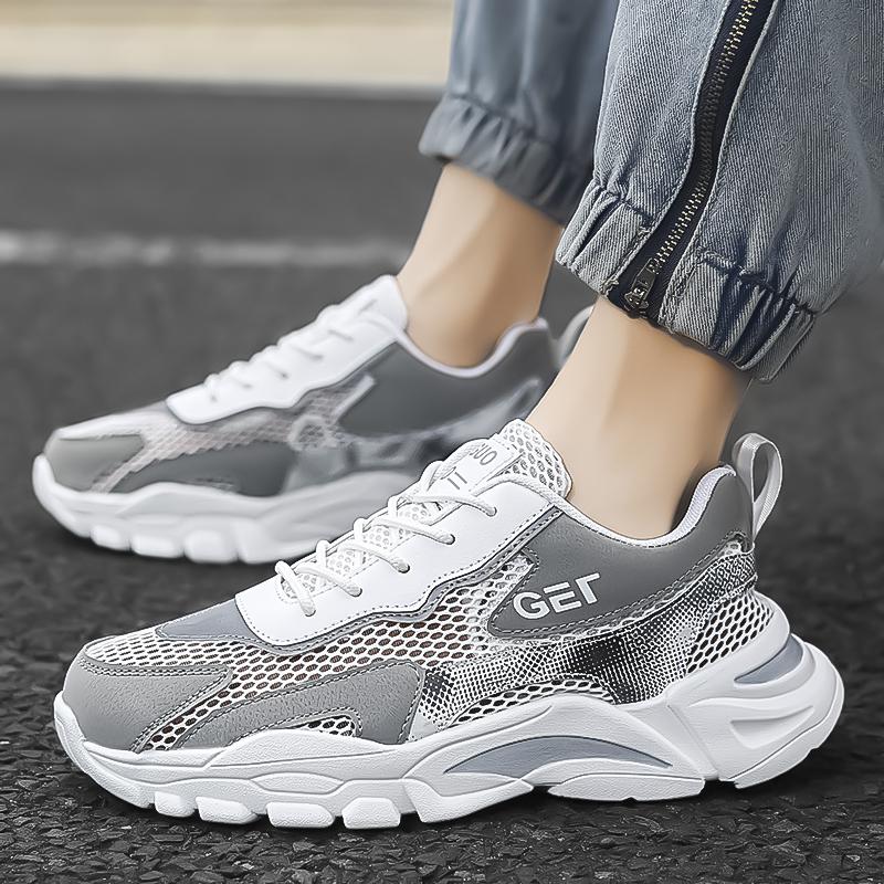 

Fashion Running Casual Sneakers Comfortable Men Shoes Breathable Women Vulcanized Shoes Lace Up Platform Shoe High Quality Tenis Masculi 36