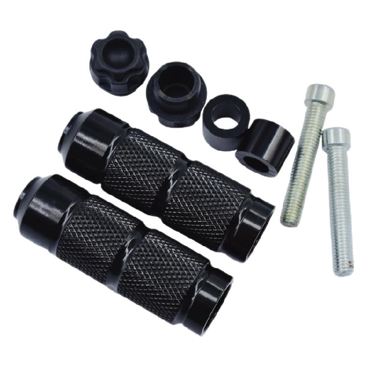 Aluminium Motorfiets Voetsteunen Pedaal voor Stabiliteit en Comfort Zonder Installatie-instructies, Verbeterde Rijveiligheid