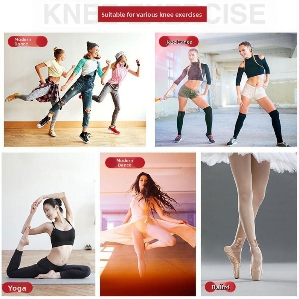 1Pair Anti-collision Sports Dance Knee Pad Sponge Knee Braces Knee Protector Support Fitness Gear