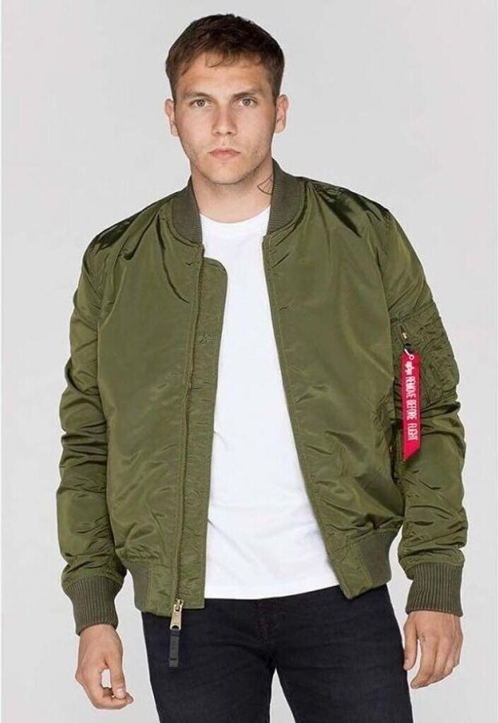 Демисезонная куртка Alpha Industries MA-1 TT Man (191103) dark green