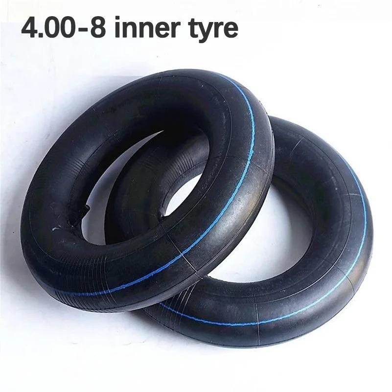 4.00-8 natural rubber inner tube is suitable for the 4.80/400-8 of mini-tiller with wheelbarrow and unicycle.
