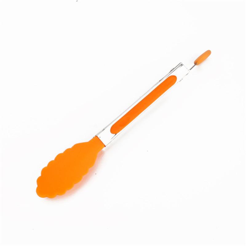 Food Grade Silicone Food Tong Kitchen Tongs Utensil Cooking Tong Clip Clamp Accessories Salad Serving BBQ Tools
