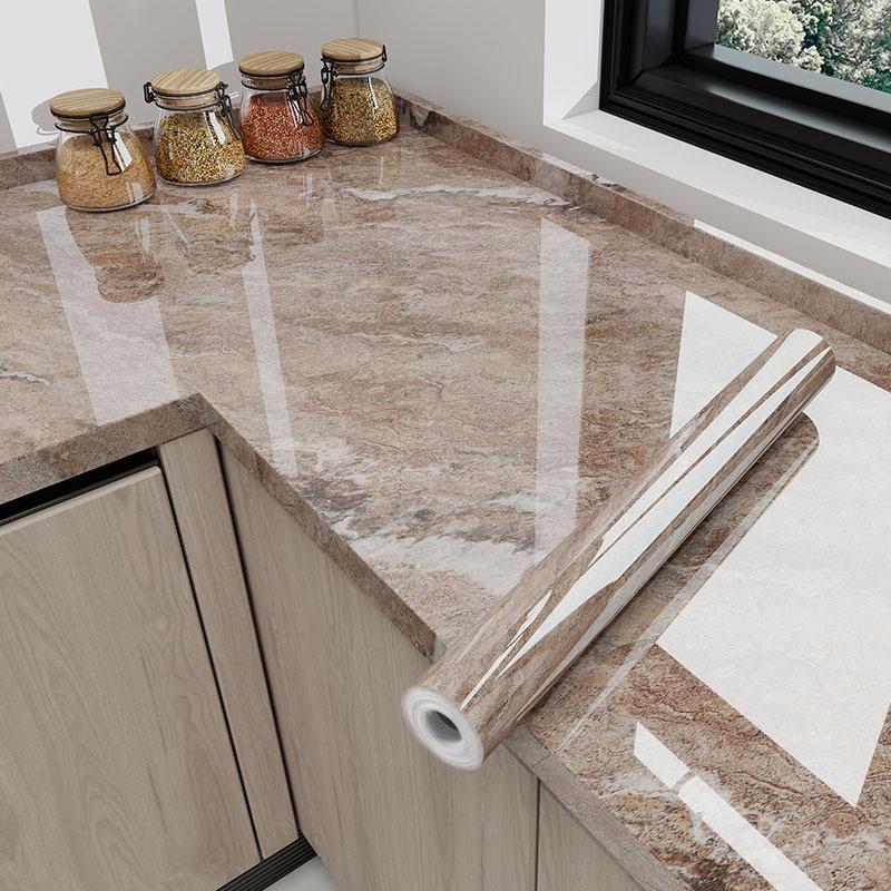 Eco-Friendly Kitchen Anti-Oil Stickers: Self-Adhesive, Waterproof, Heat-Resistant Tile and Stove Top Renovation Wallpaper.