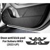 For Subaru WRX VB 2022-Present Car Door Anti-Kick Protective Pad Protector Mats Cover Sticker Auto Interior Accessories
