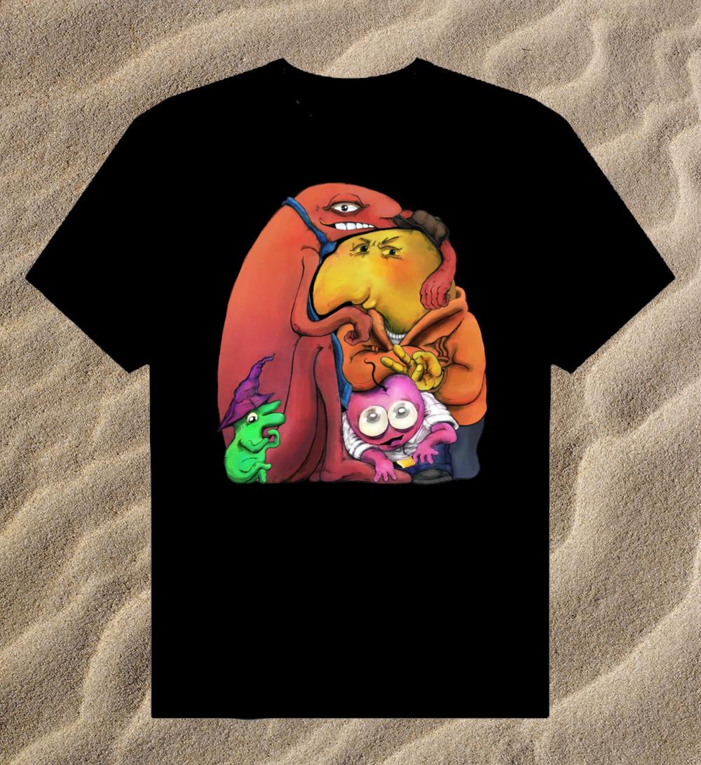Smiling Friends Cotton Unisex Short Sleeve T-Shirt All Size S-5XL XL
