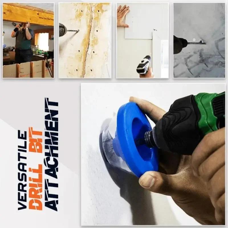 3 buc accesorii electrice obligatorii pentru burghiu, colector de praf, capac de colectare a cenușii, castron anti-praf pentru scule electrice de uz casnic, etanș la praf