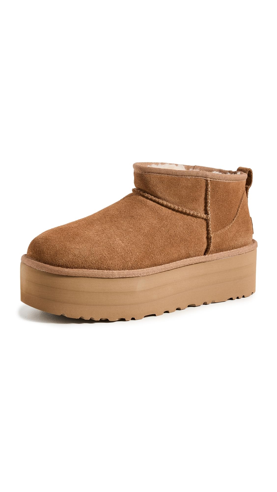 

Модные ботинки Классические Ультра Мини Платформа Каштан [UGG] каштановый