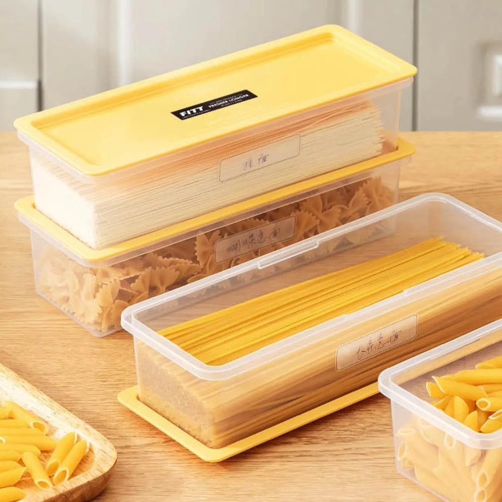 Fresh-Keeping Noodle Spaghetti Container Cereal Preservation Storage Box  Kitchen Accessories