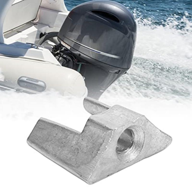 Zinc Alloy Internal Cylinder Anode For 25 To 90HP For Outboard Engine Models 688-1132500 Saltwater Oxidation Resistant Component
