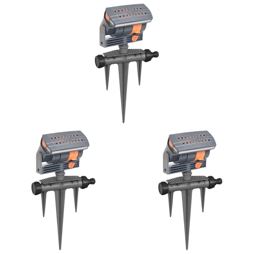 1-3Pcs Oscillating Sprinkler Lawn Swing Sprinkler 16 Nozzles Watering Irrigation System Adjustable Flow Sprayer Device for Plant