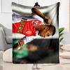 Kylian Mbappé Action Blanket Soft & Cozy Great for Chair Bedding Sofa for All Occasions Modern Perfect Gift for Relatives and Friends