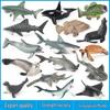 Ocean Wildlife Simulation Toy Set: Sea Turtle, Shark, Whale, Sea Lion, Tiger Shark, Manta Ray, Seal, Grouper.