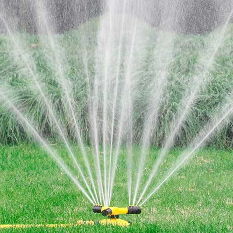 Rotating Irrigation Sprinkler 360 Degree Automatic Rotating Garden Coverage Water Sprinkler Irrigation Water Sprinkler