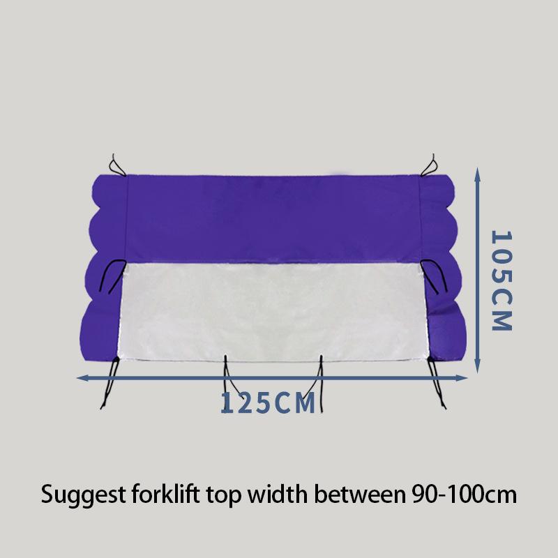 Multi-sizes Forklift Roof Waterproof Rain Cover