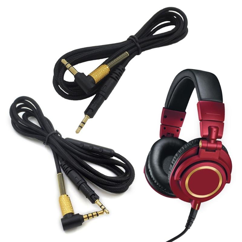 3.5mm to 2.5mm Earphone Cable Audio Cord Headphones Replacement for Audio  M50X M40X M70X M60X Audios Cord