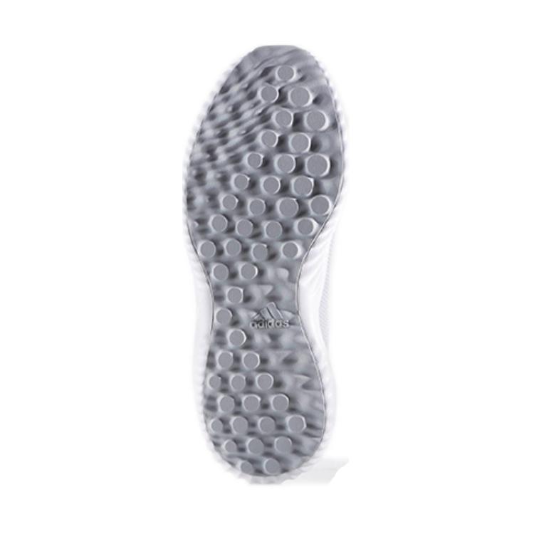 Adidas Alphabounce Round Toe Comfortable Durable Low Top Kids Running Shoes Kids Running Shoes Gray White BB7094