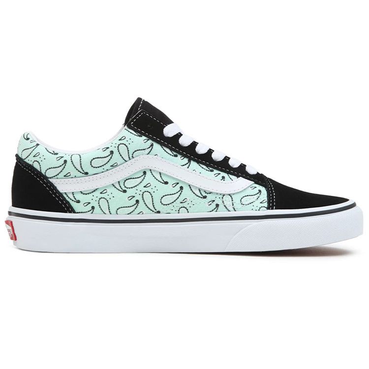 Vans Old Skool Classic Low-Top Casual Skate Shoes Unisex Sneakers Black Green VN0A5JMIN4T