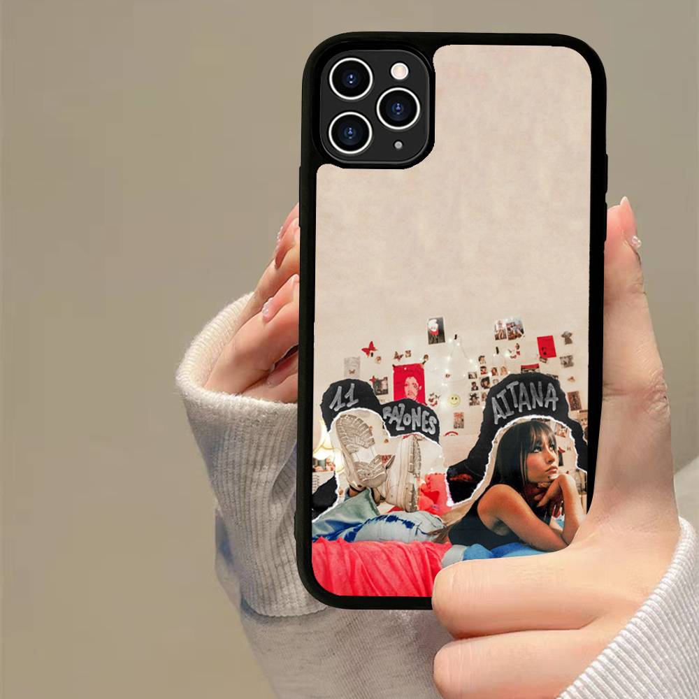A-Aitana O-Ocana Singer Phone Case Silicone PC+TPU For For IPhone 11 12 13 14 15 16 Plus Pro Max Cover