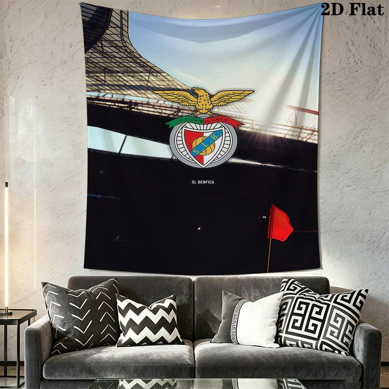 Benfica CLUB Wall Hanging Printed Fabric Blanket Decorative Tapestries for Bedroom Living Room Home Decor