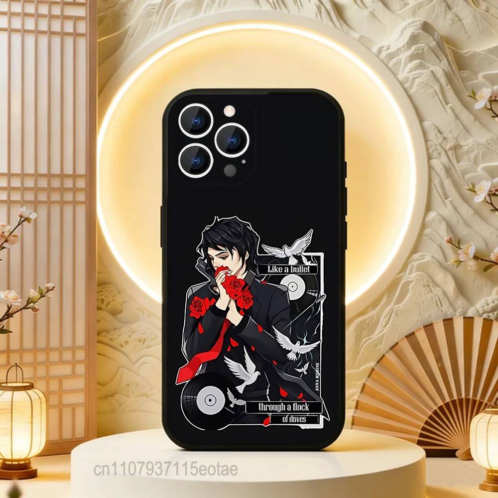 

G-Gerard Rock Way Singer Black Soft Case For iPhone 17 13 14 15 11 16 12 Pro Max Pro Max Plus E Air Mini Phone Cover Shell iPhone14Pro