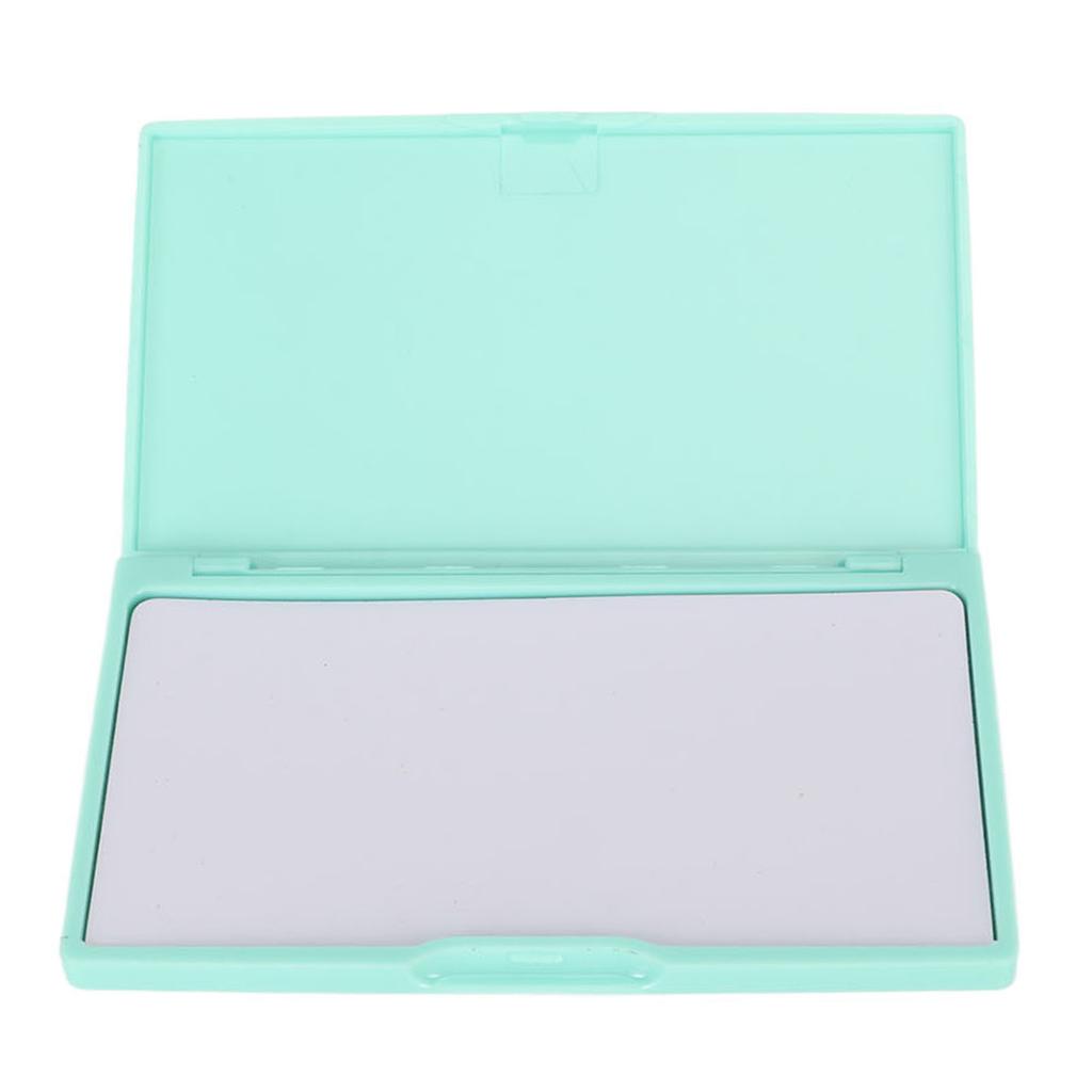 Magnetic Needle Storage Case Rectangle Polished Portable Magnetic Needle Holder for Beginners Light Green