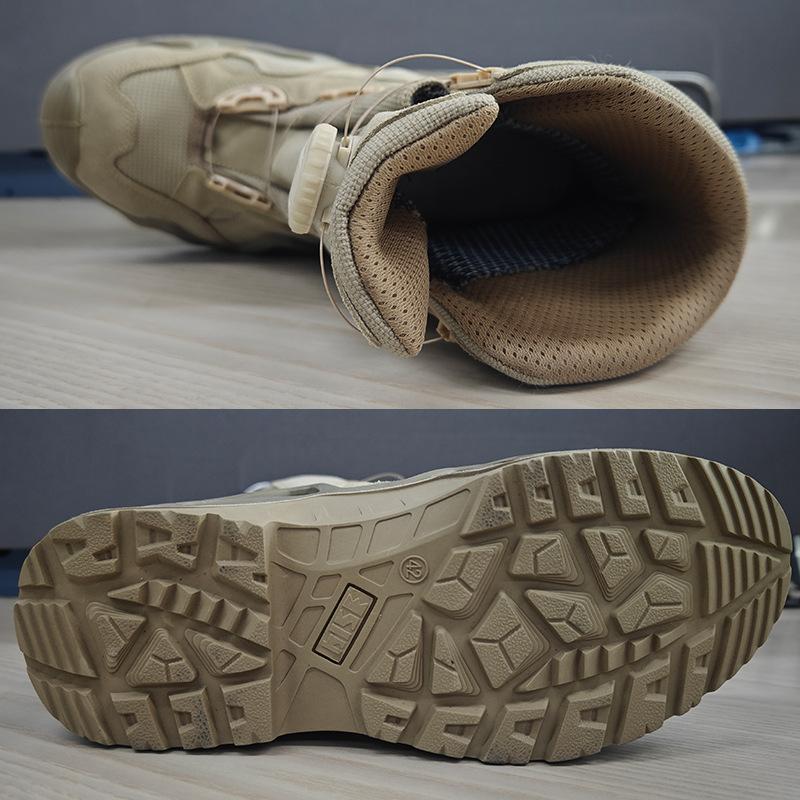 Hersteller Outdoor Militär Fans Stiefel Bergsteigerschuhe Kampf Wasserdicht Wandern OEM