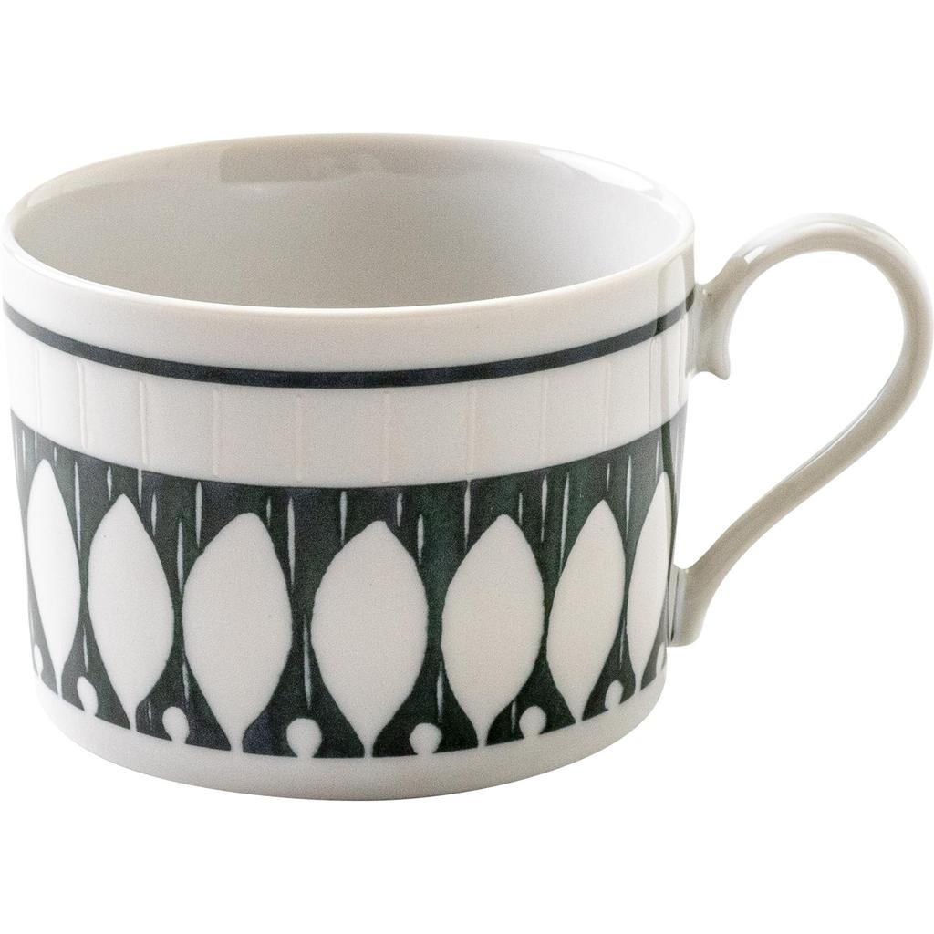 Awasaka Antico Květinový Sedmikráska Šálek na kávu, cca. průměr 8,5 cm x výška 6 cm, objem 200 ml, vhodné do mikrovlnné trouby a myčky nádobí, Vyrobeno v Japonsku, AF88-D02