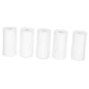 5 Rollen Thermodruckpapier 57x30mm Klar Glatt Staubdicht Klein Leicht Kassenbon Thermo