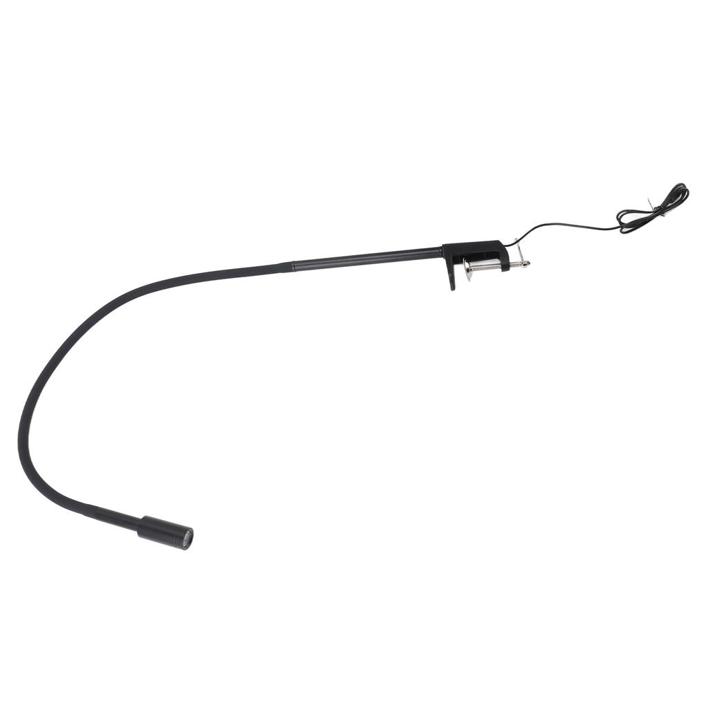 UV LED Schreibtischlampe Nagel Wimpern Lampe mit flexiblem Schwanenhals Klemme Fußpedalsteuerung Tragbar Kleber