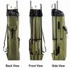 Foldable Fishing Pole Bag Large Capacity Fishing Rod Case Durable Fishing Rod Bag  Fishing Trip