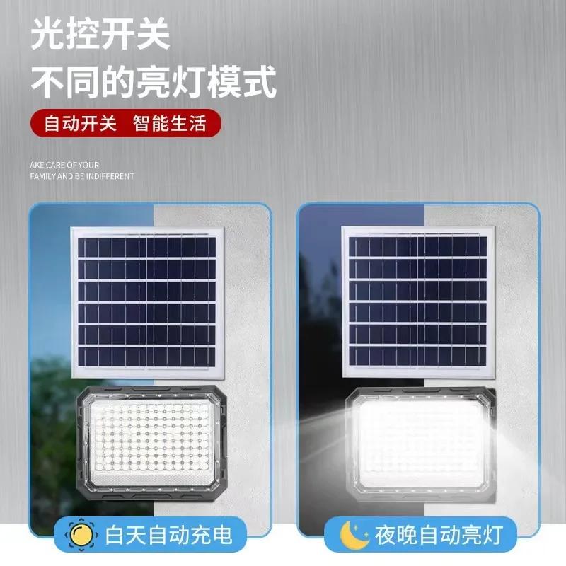 Projetor solar aranha ao ar livre lâmpada de jardim à prova d'água iluminação LED de alta potência doméstica luz solar ao ar livre luz solar de jardim