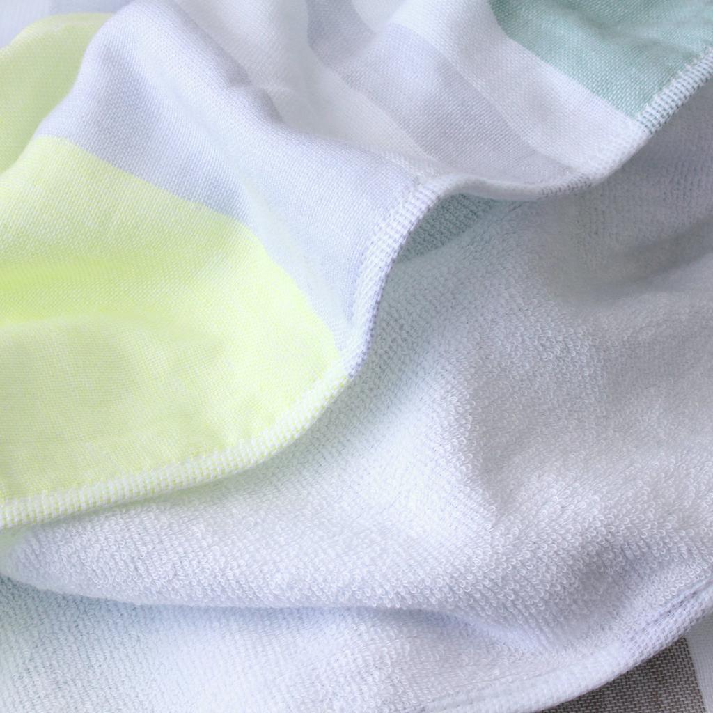 Imabari Towel Certified Gauze Towel Blanket Hiorie Single Natural Made in Japan Border Pattern Imabari Brand Cotton Cotton Bedding 100%