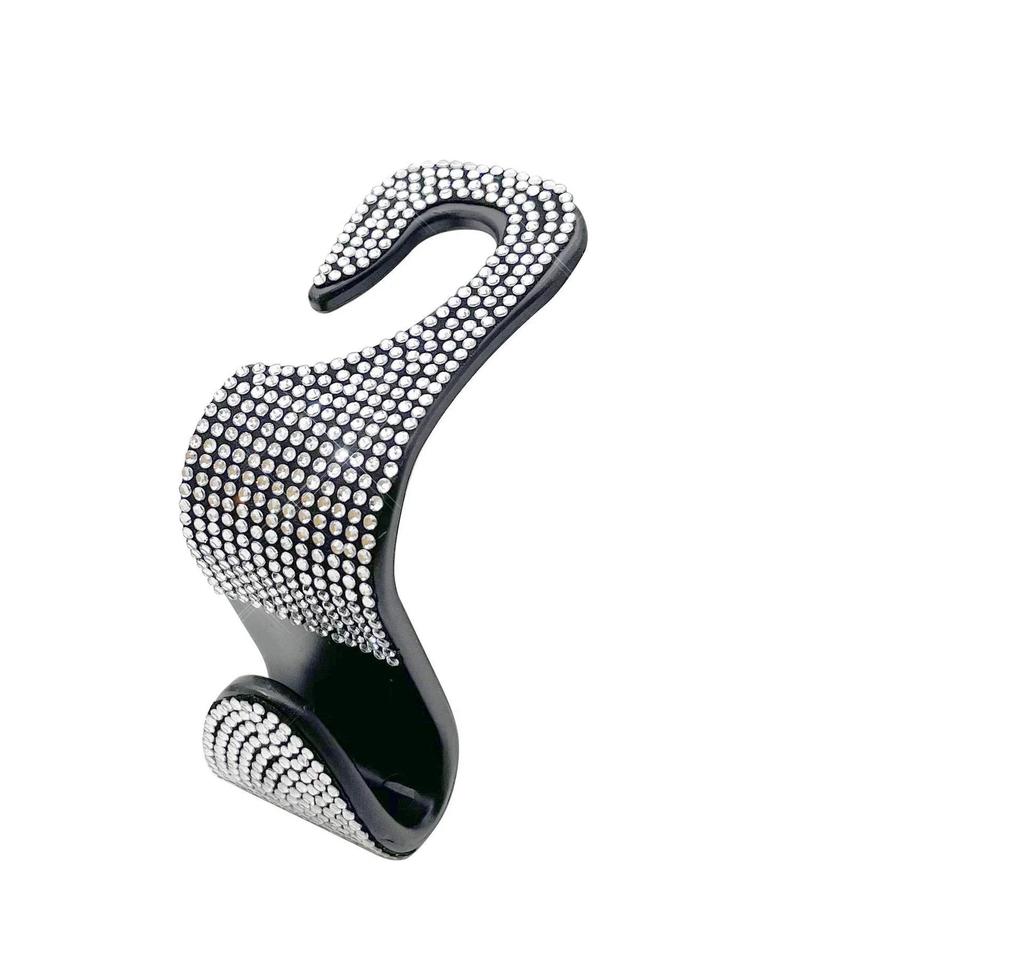 Bling Fahrzeugsitz Kopfstützenhaken Vordersitz, Auto Haken Bling Automobil Kleiderbügel für Geldbörse, Tasche, Handtasche, Lebensmittel, Auto Zubehör