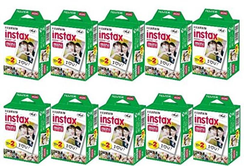 Instax film instax mini 2P x 10 totalt 200 ark sett