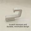 5Pcs 3D Heavy-duty Shower Door Hook Clamp On Design No Drilling Required Door Towel Organizer Waterproof Space Saving
