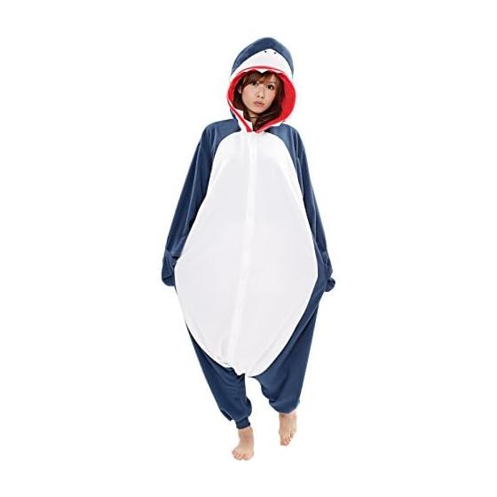SAZAC Kigurumi Shark Adult Fleece Animal Animal 2842