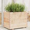 VidaXL Planter 90x60x72 Cm Solid Pine Wood, Outdoor Planter, Flower Box, Tomato Planter, Planter of 3282644