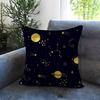 Constellation Pattern Cushion Cover Comfortable Reversible Pillow Cover Ideal for Car Sofa Bedroom  Beyond