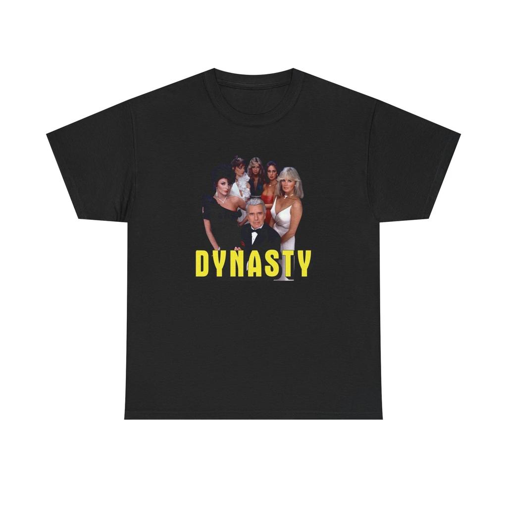 Dynasty TV Show Heavy Cotton Tee, Classic TV Tee, TV Fan Gift, Retro 80s Tee