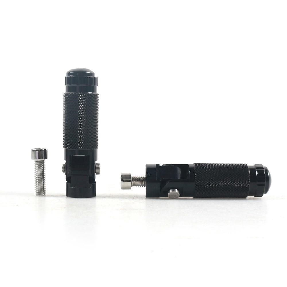 

Универсальный алюминиевый черный CNC 2 шт. складные подножки для мотоцикла, подножки, подножки, задние педали, комплект деталей