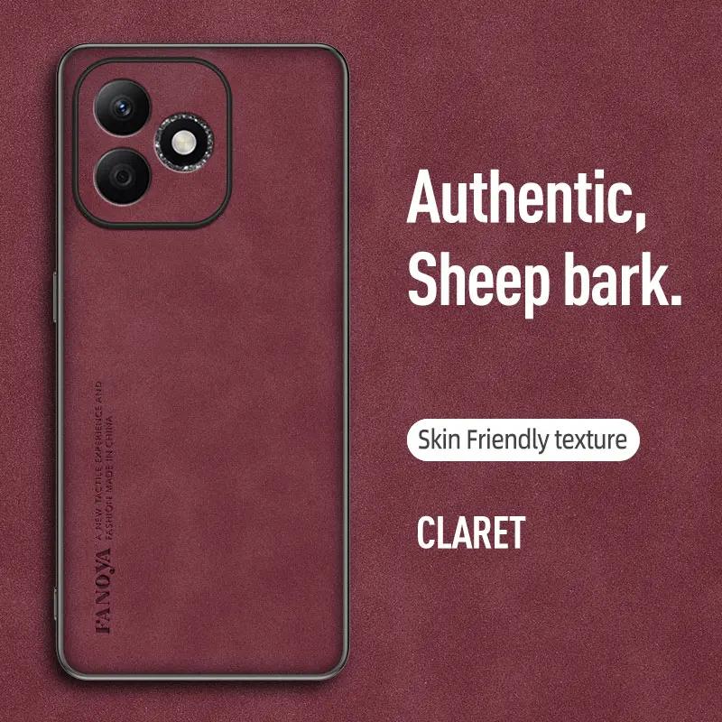 For Honor 600 Lite Luxury PU Leather Phone Case For Huawei Honor 600Lite Back Cover Silicone Shockproof Full Protection