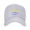 Fashion Naturist Symbol  large Curved Brim Baseball Cap Unisexs Hat