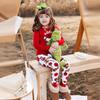 Family Christmas Festival Pajama Set - Long-Sleeved, Round Neck Holiday Design