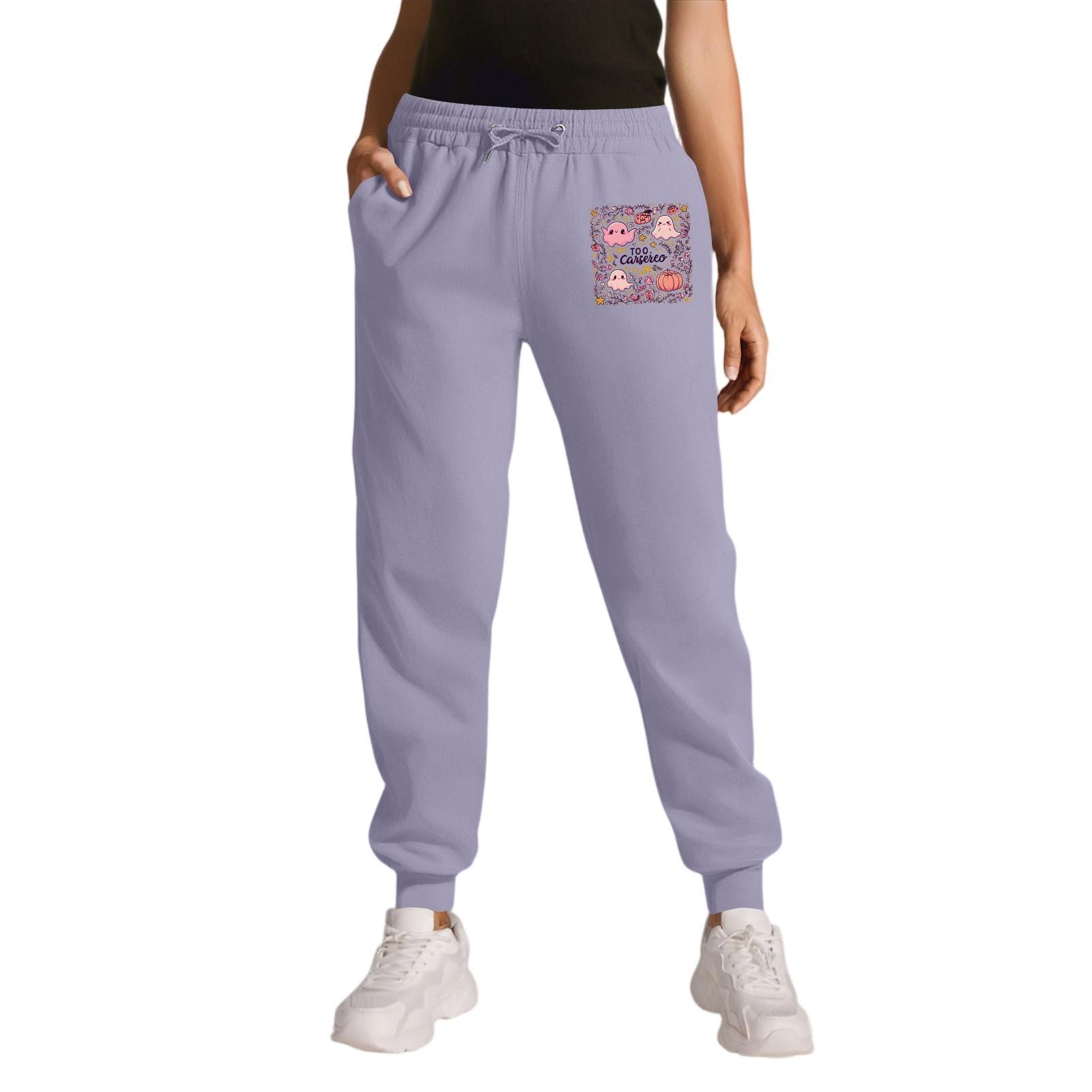 

Women s Sports Halloween Print Drawstring Pocket Casual Workwear Pants XXXL