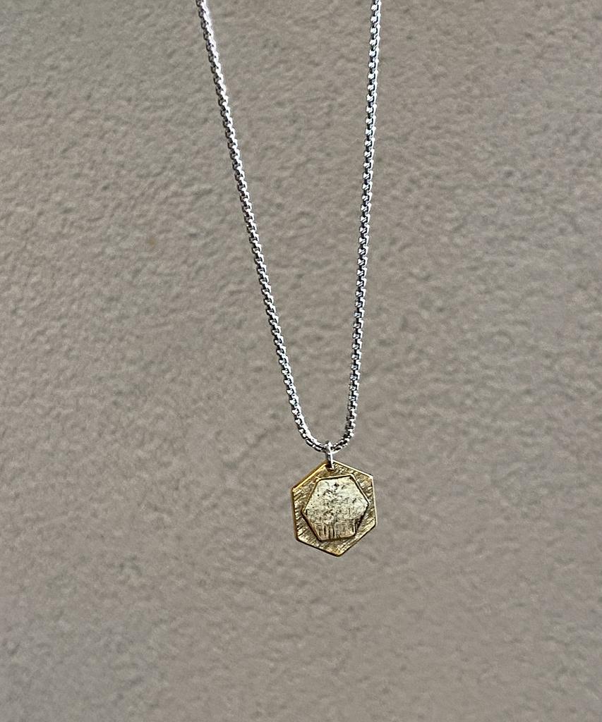 Kudos Hexagon Necklace